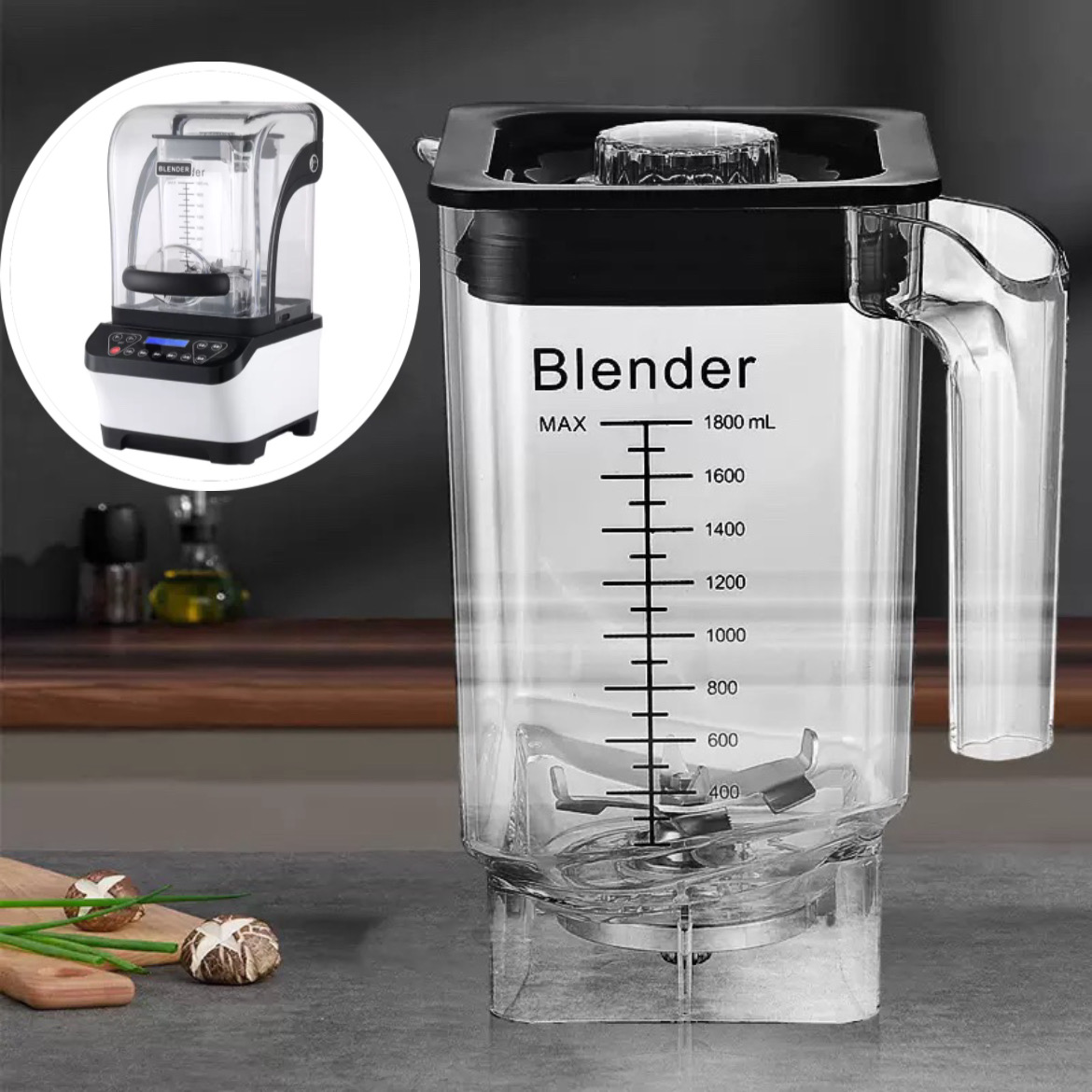 Commercial Kitchen Aid Mixer - Оригинальная чашка блендера объемом 1,8 л