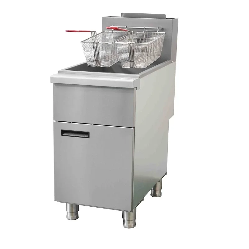 Commercial Kitchen Plumbing - Горячая распродажа: коммерческая газовая фритюрница для