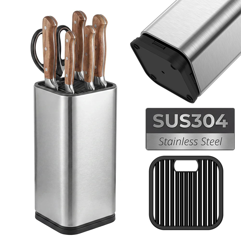 Commercial Kitchen Knife Holder - Подставка для ножей из нержавеющей стали,