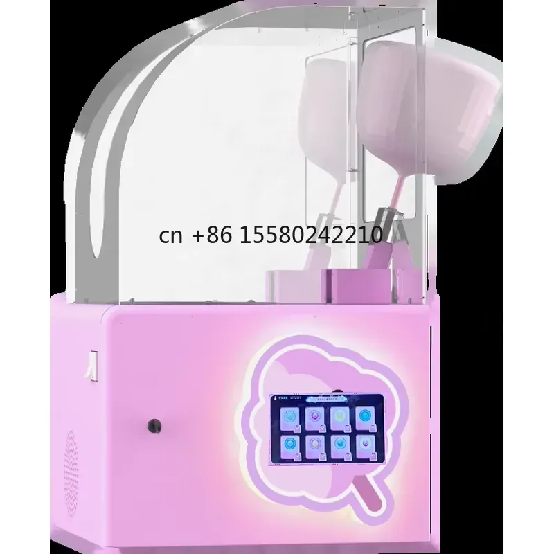 Candy Floss Machine Commercial - 2026 популярная полуавтоматическая малогабаритная машина для