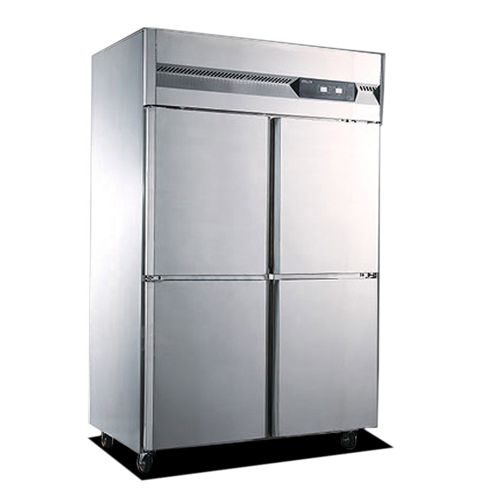 Commercial Kitchen Usa - Промышленный вертикальный четырехдверный морозильный шкаф из