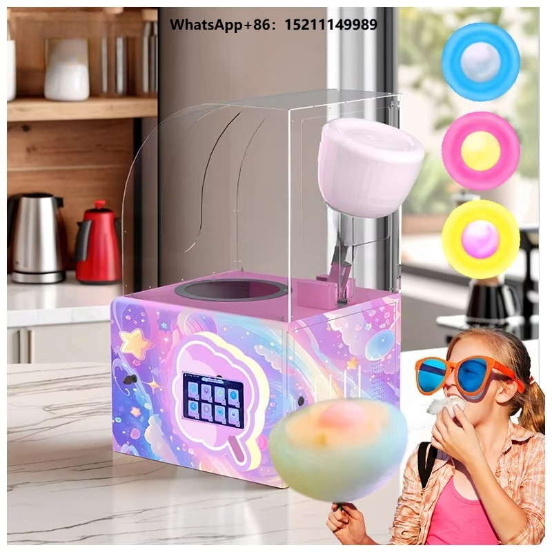 Candy Floss Machine Commercial - T30 Заводской Мини-Коммерческий Полуавтоматический Аппарат для