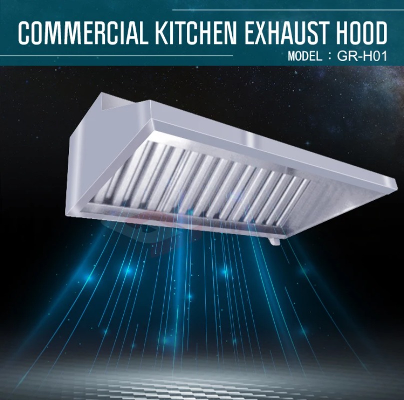 Кухонная вытяжка-остров из нер – обзор и цена Commercial Kitchen Chimney