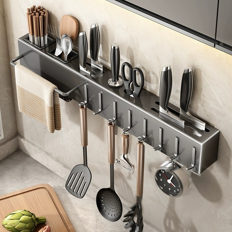 Многофункциональная настенная  – обзор и цена Commercial Kitchen Knife Holder