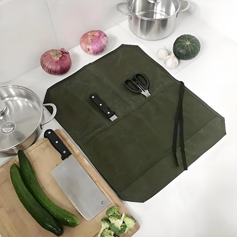Чехол для ножей из вощеного хо – обзор и цена Commercial Kitchen Knife Holder