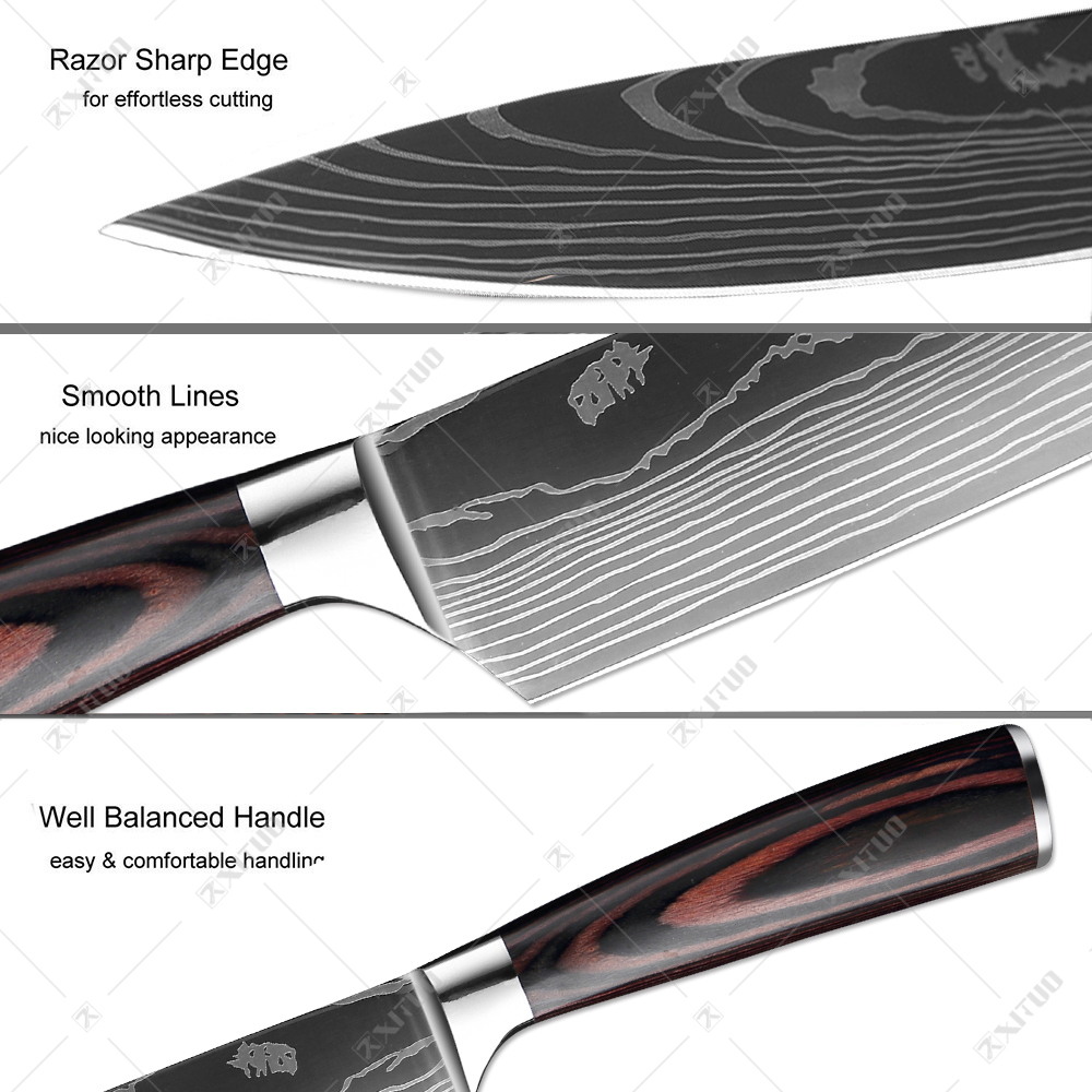 Набор ножей шеф-повара, 1-8 шт – обзор и цена Commercial Kitchen Knife Holder