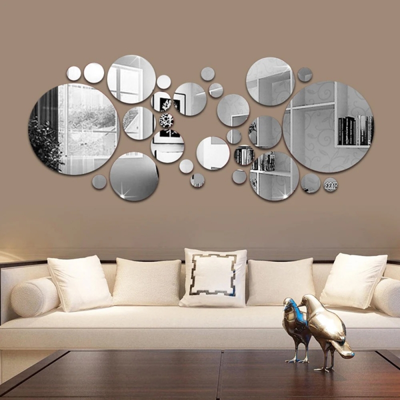26 шт. круглые акриловые зерка – обзор и цена Commercial Kitchen Wall Panels