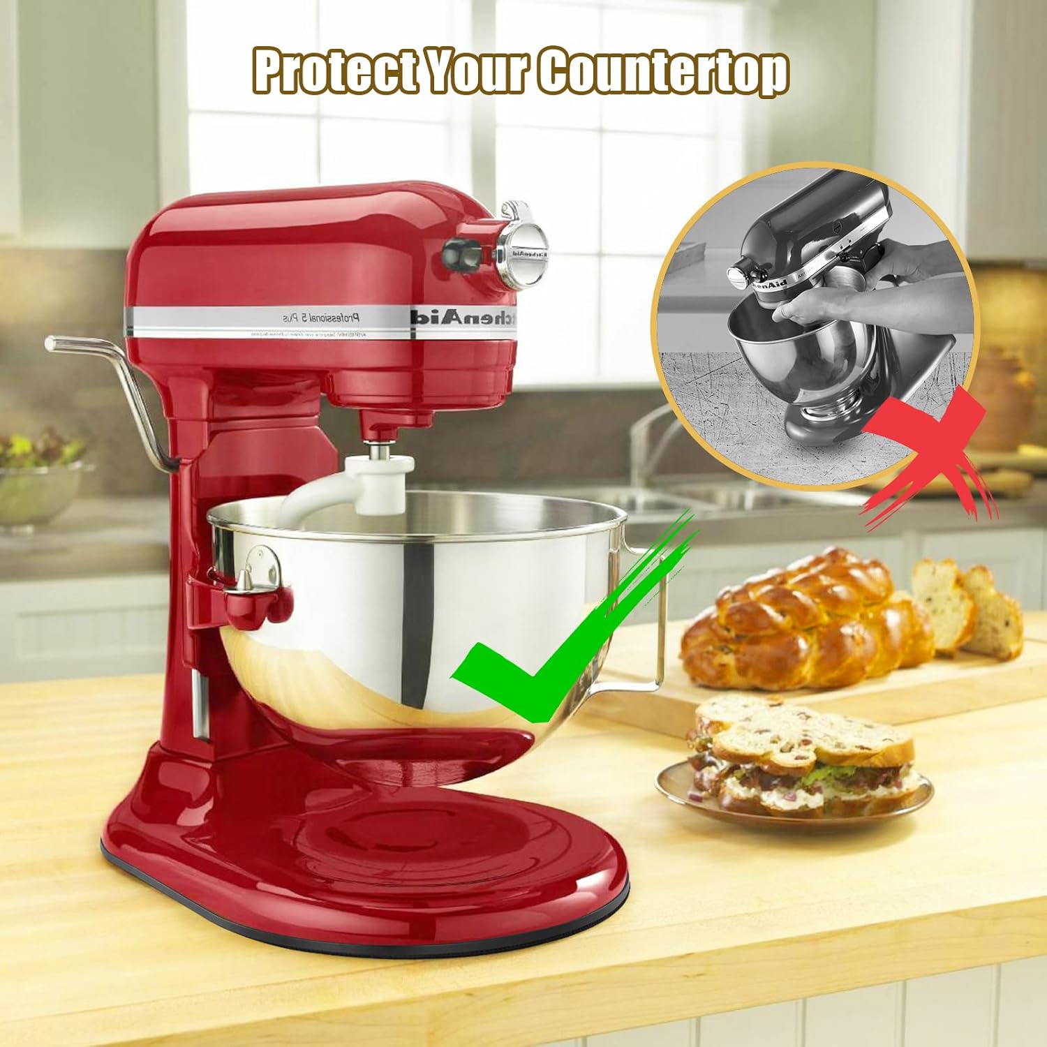 Скользящий коврик для кухонног – обзор и цена Commercial Kitchen Aid Mixer