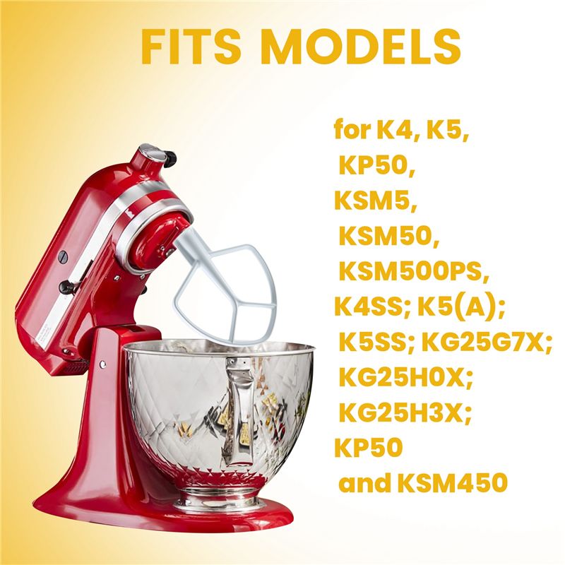 Плоская насадка-венчик B83B-K5 – обзор и цена Commercial Kitchen Aid Mixer