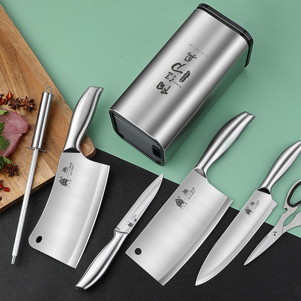 Набор кухонных ножей из 7 пред – обзор и цена Commercial Kitchen Knife Holder